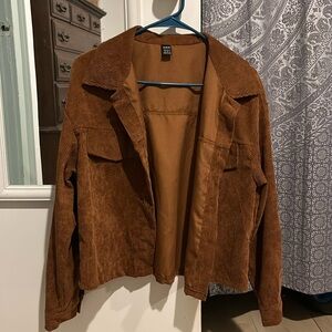 Brown corduroy jacket